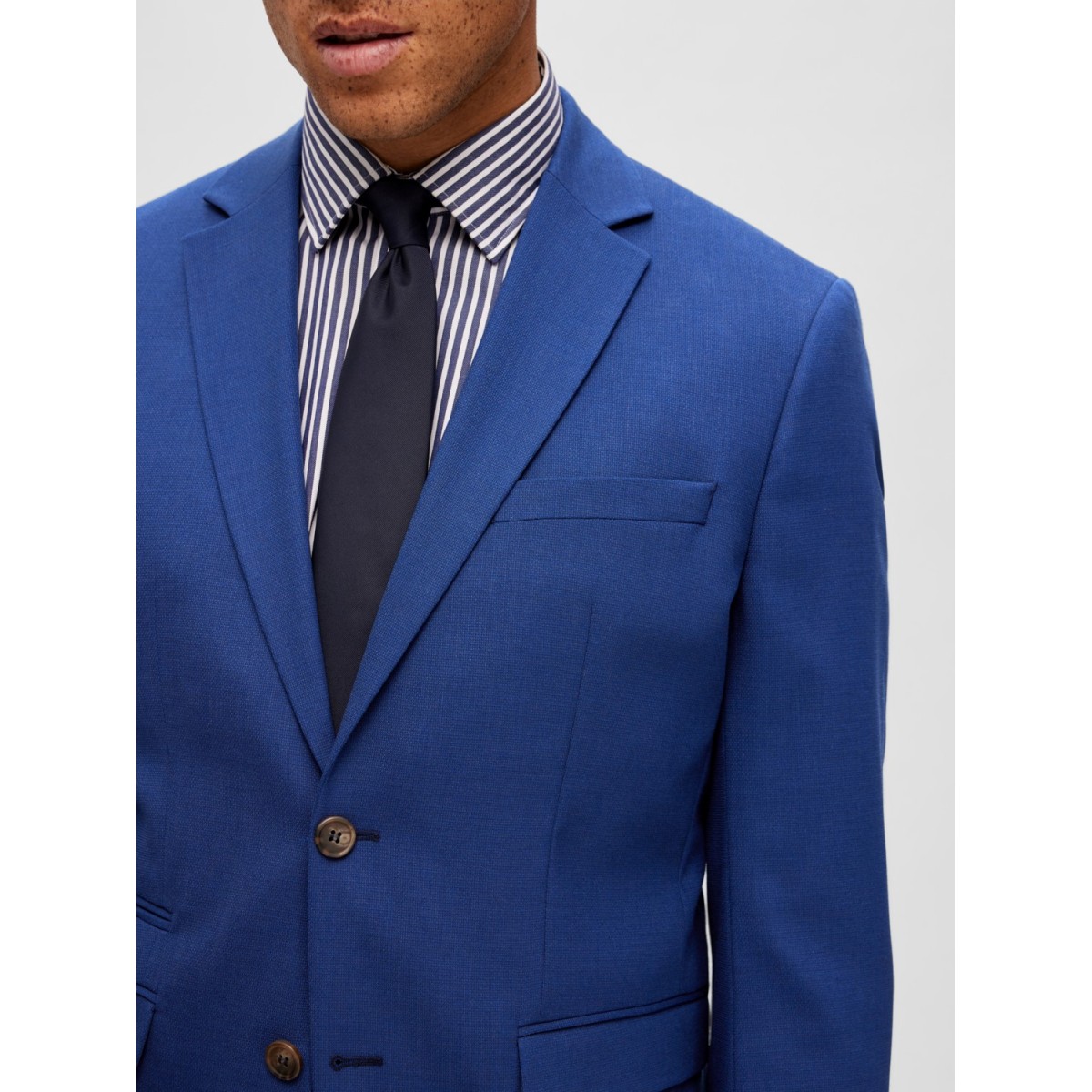 Selected - Veste de costume bleu roi