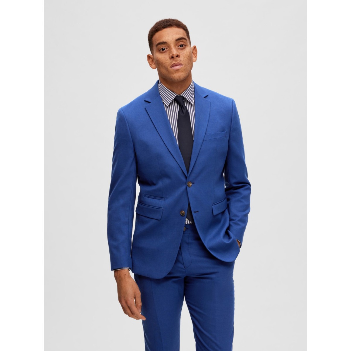 Selected - Veste de costume bleu roi