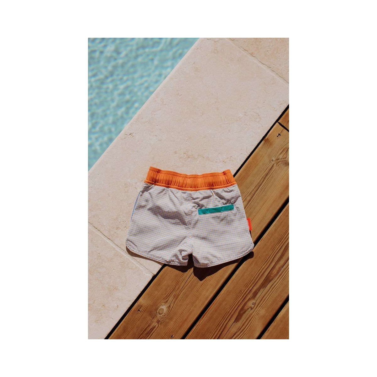 Hello Hossy - Short de bain imprimé Vichy