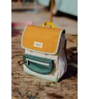 Hello Hossy - Sac à dos jaune pastel à motifs