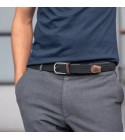 BillyBelt - Ceinture élastique tressée Taupe