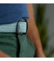 BillyBelt - Ceinture élastique tressée bleue arctique