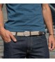 BillyBelt - Ceinture élastique tressée naturel