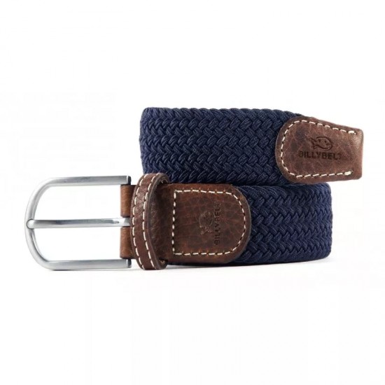 BillyBelt - Ceinture élastique tressée bleu marine 2