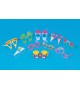 DOIY - Party glasses crazy - 10 lunettes papiers