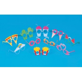 DOIY - Party glasses crazy - 10 lunettes papiers