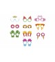 DOIY - Party glasses crazy - 10 lunettes papiers