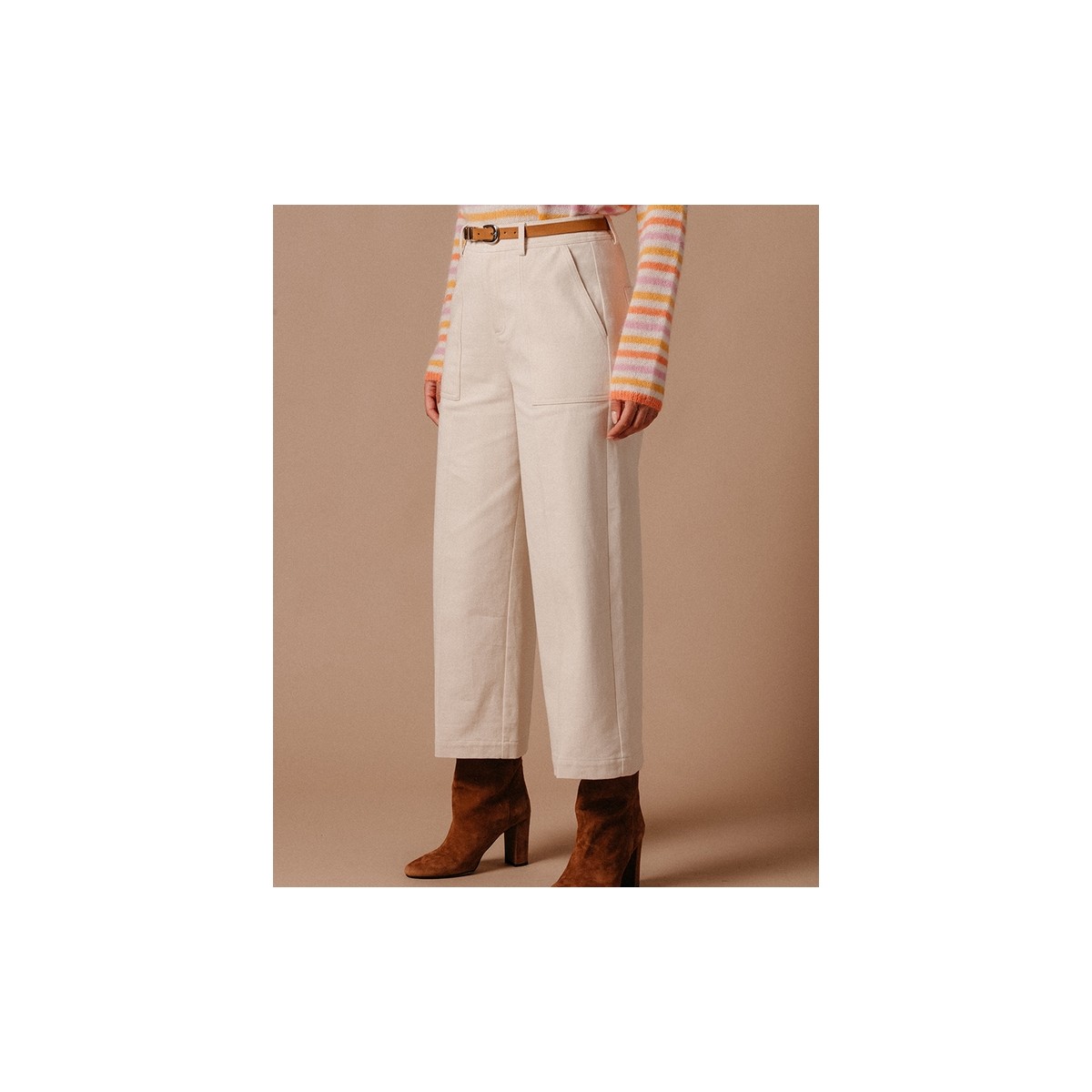 Grace et Mila - T-shirt à dentelle