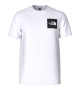 THE NORTH FACE - T-shirt blanc à logo imprimé