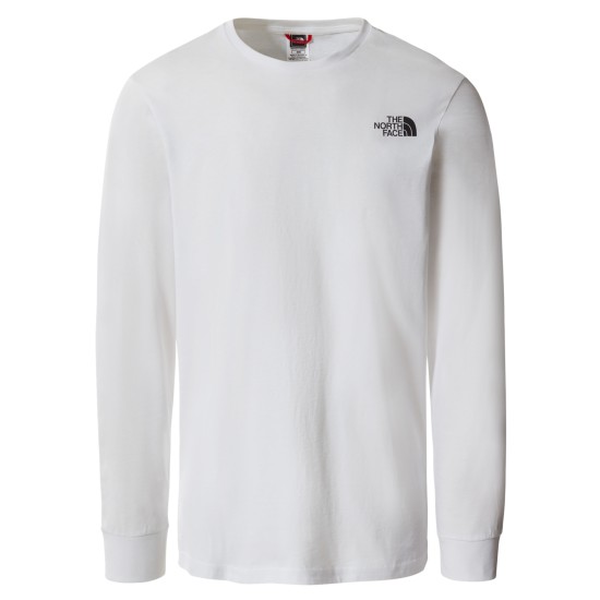 THE NORTH FACE - T-shirt blanc manches longues