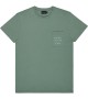 Bask in the sun - T-shirt vert eau