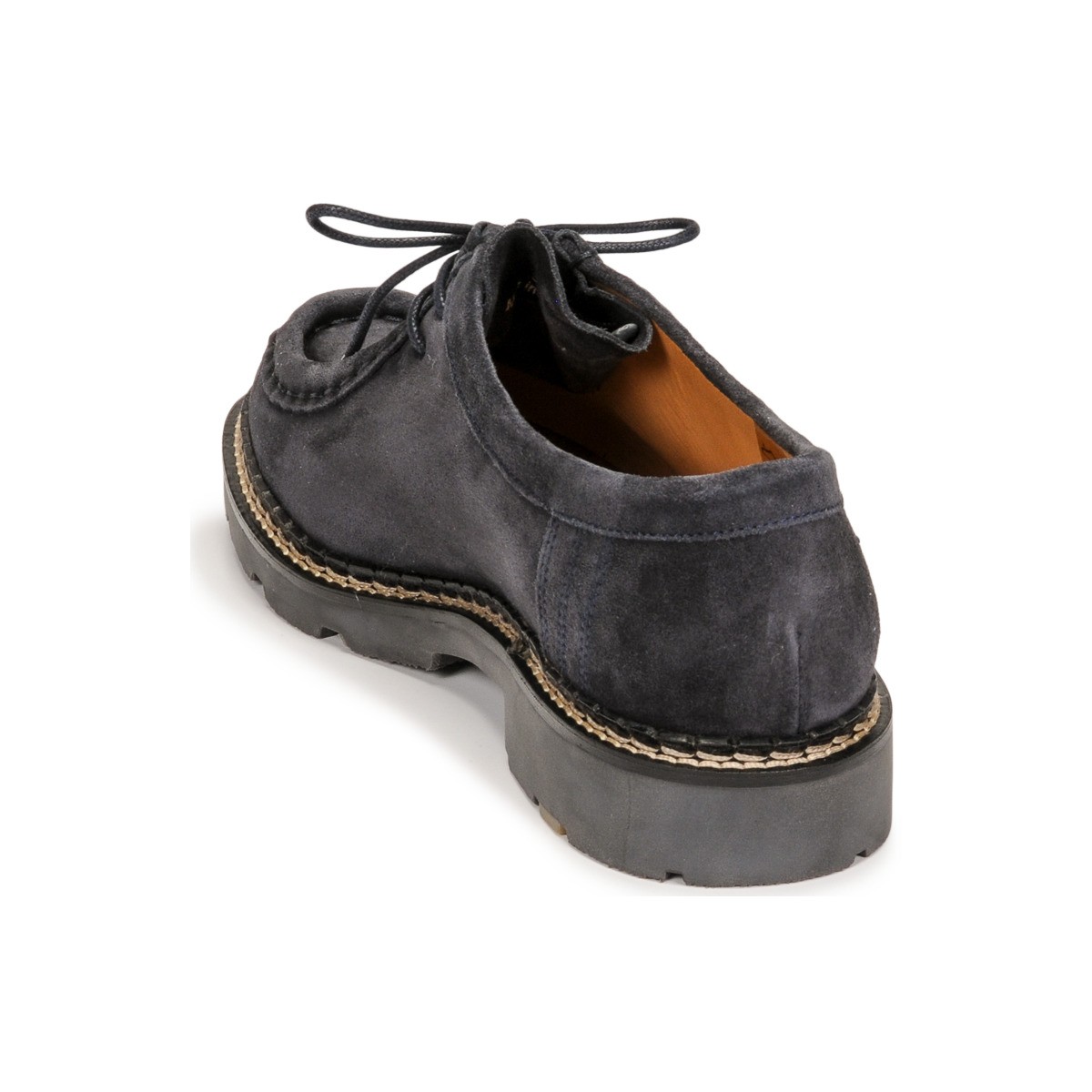 Christian Pellet - Derbies en daim marine hommes