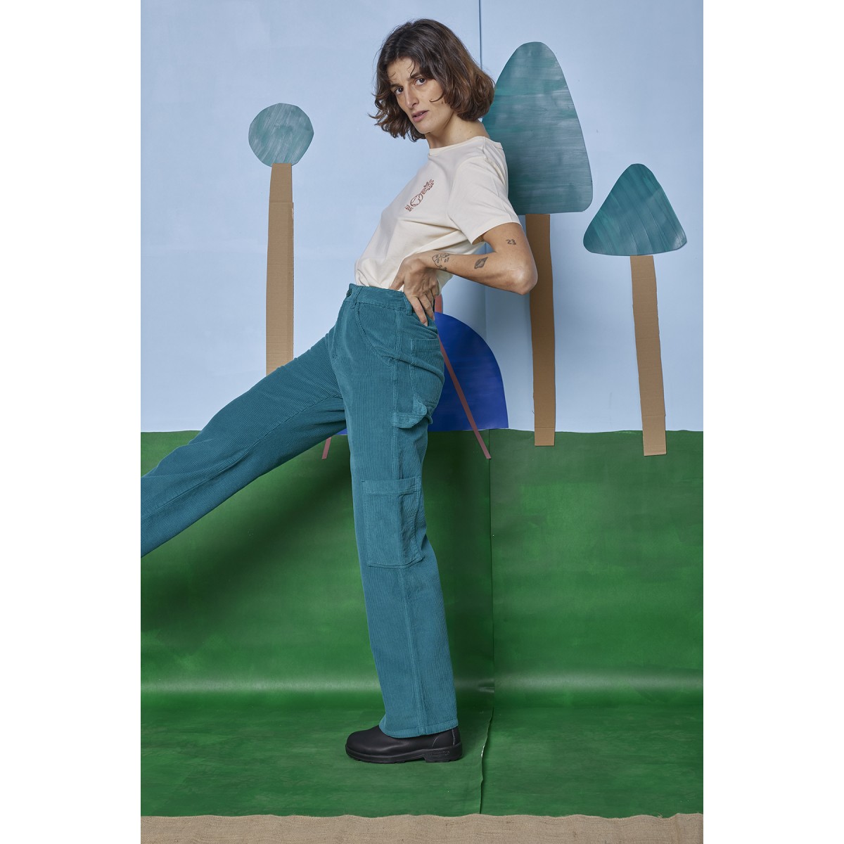 Graine Clothing - Pantalon émeraude