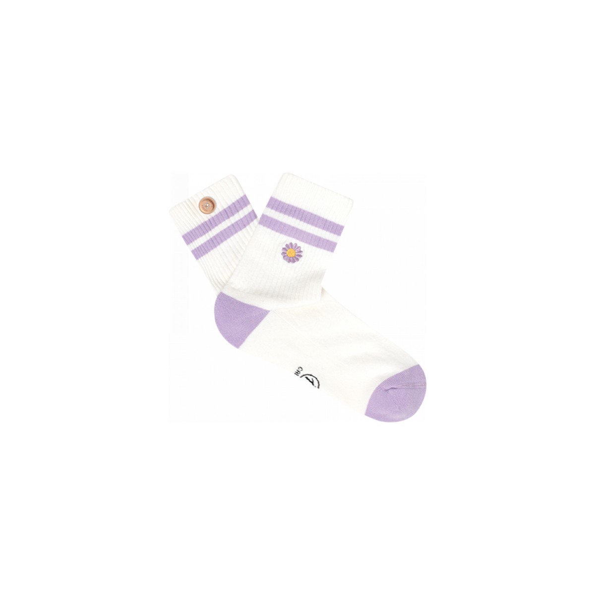 Cabaia - Chaussettes femme blanches