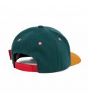 Hello Hossy - Casquette enfant en feutrine vert canard