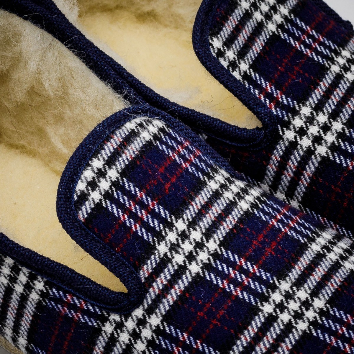 La Pantoufle à Pépère - Charentaises style écossais