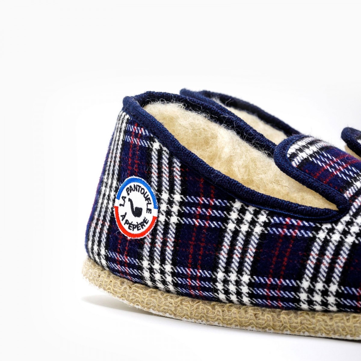 La Pantoufle à Pépère - Charentaises style écossais