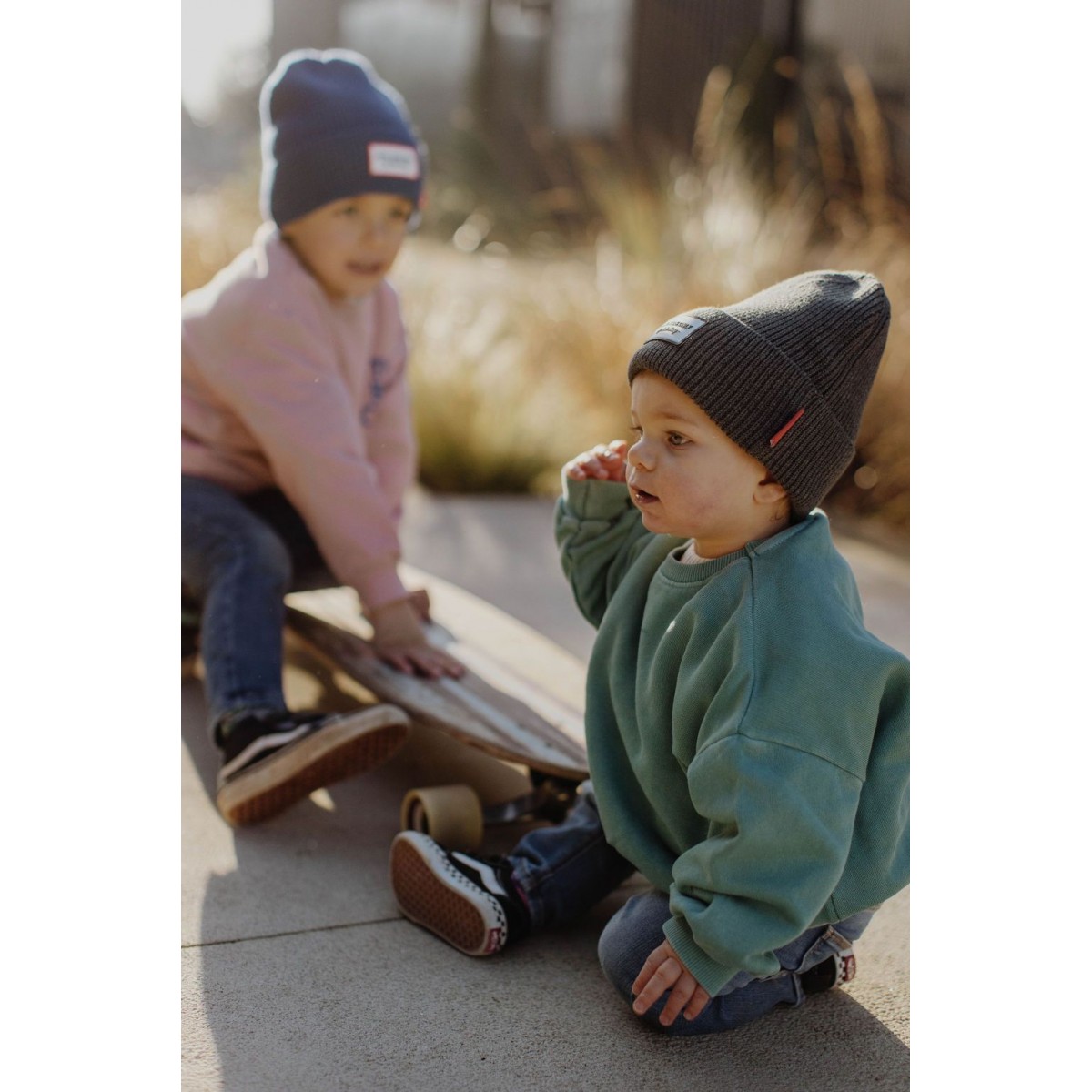 Hello Hossy - Bonnet enfant vert