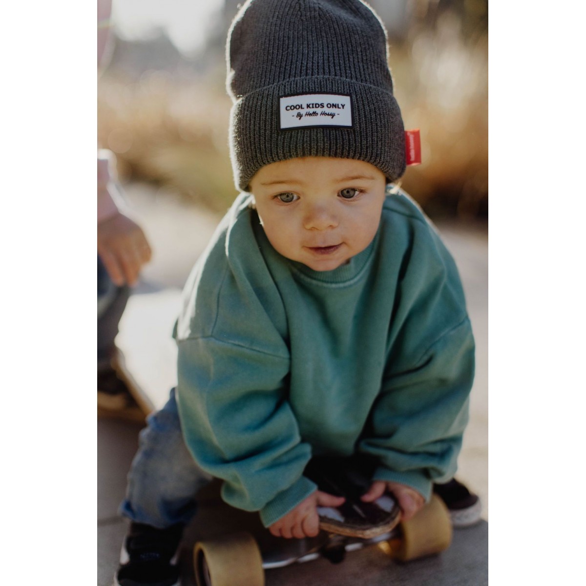 Hello Hossy - Bonnet enfant vert