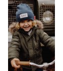 Hello Hossy - Bonnet Enfant bleu nuit