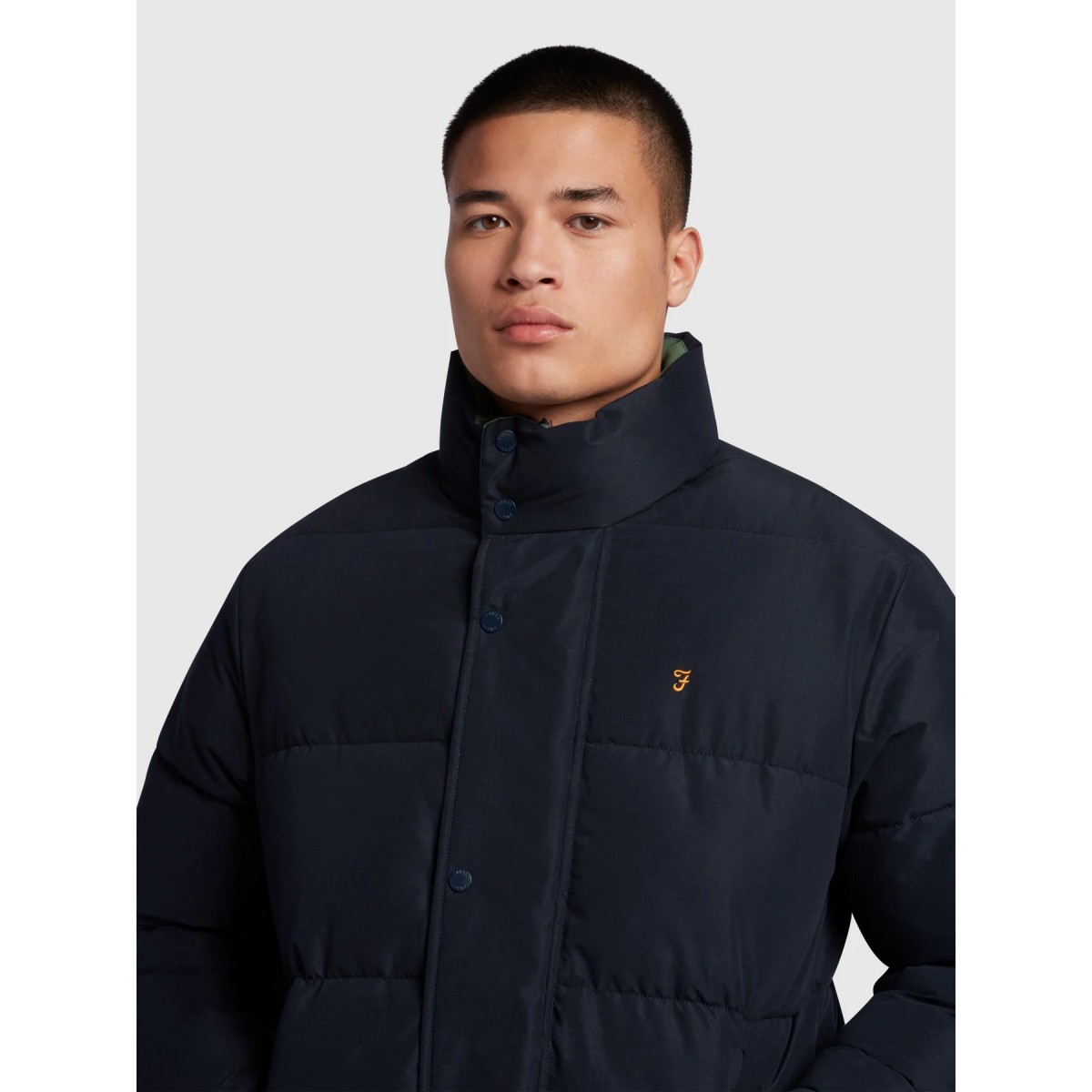 FARAH - Doudoune bleu marine