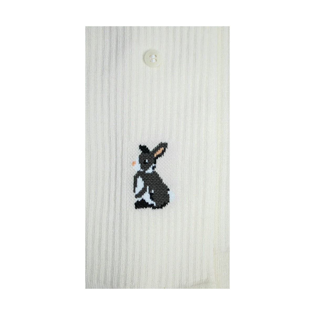Alfredo Gonzales - Chaussettes blanches avec un lapin