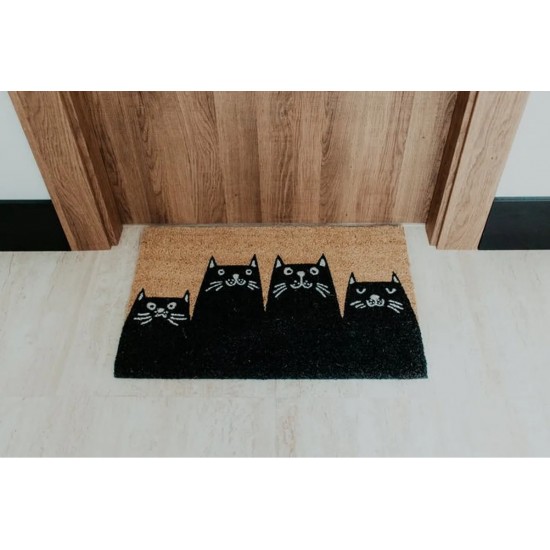 Fisura - Paillasson rectangulaire chats