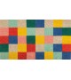 Fisura - Paillasson rectangulaire à carreaux multicolores
