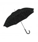 FISURA - Parapluie canne noir "Putain de pluie"