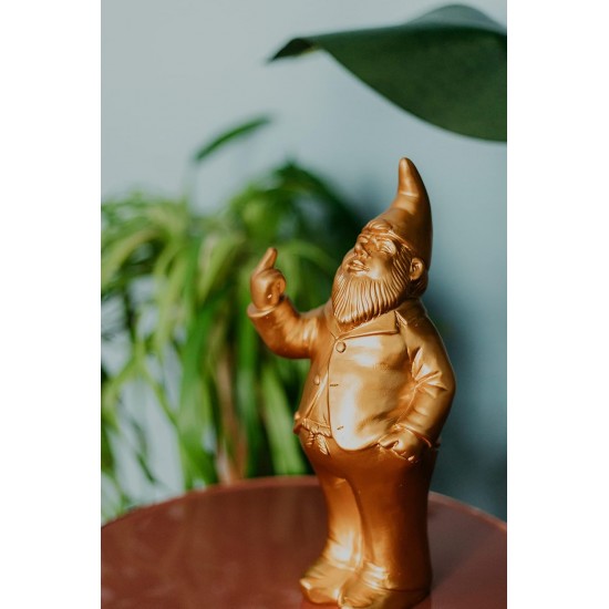 FISURA - Tirelire Gnome doré