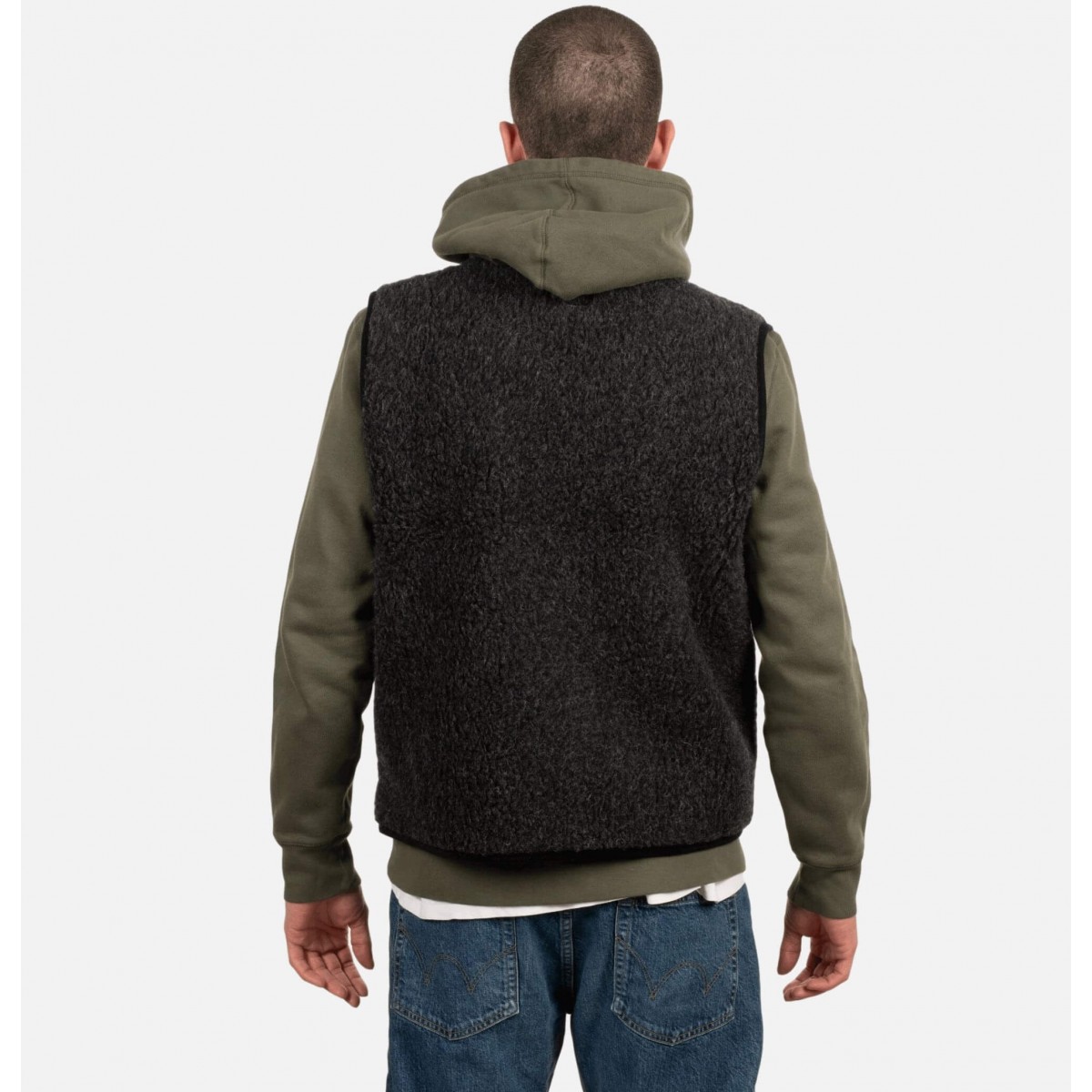 Coldbreaker - Gilet en laine noir