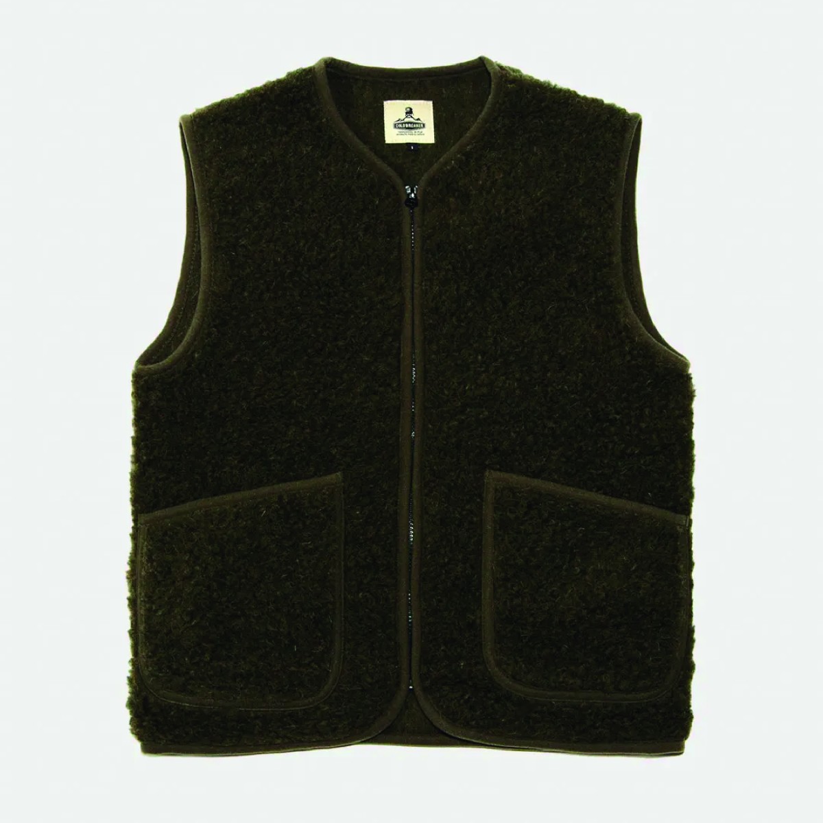 Coldbreaker - Gilet en laine khaki