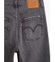 Levi's - Jean gris Ribcage straight ankle