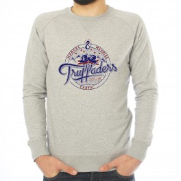 Sweat homme Truffaders bleu bordeaux