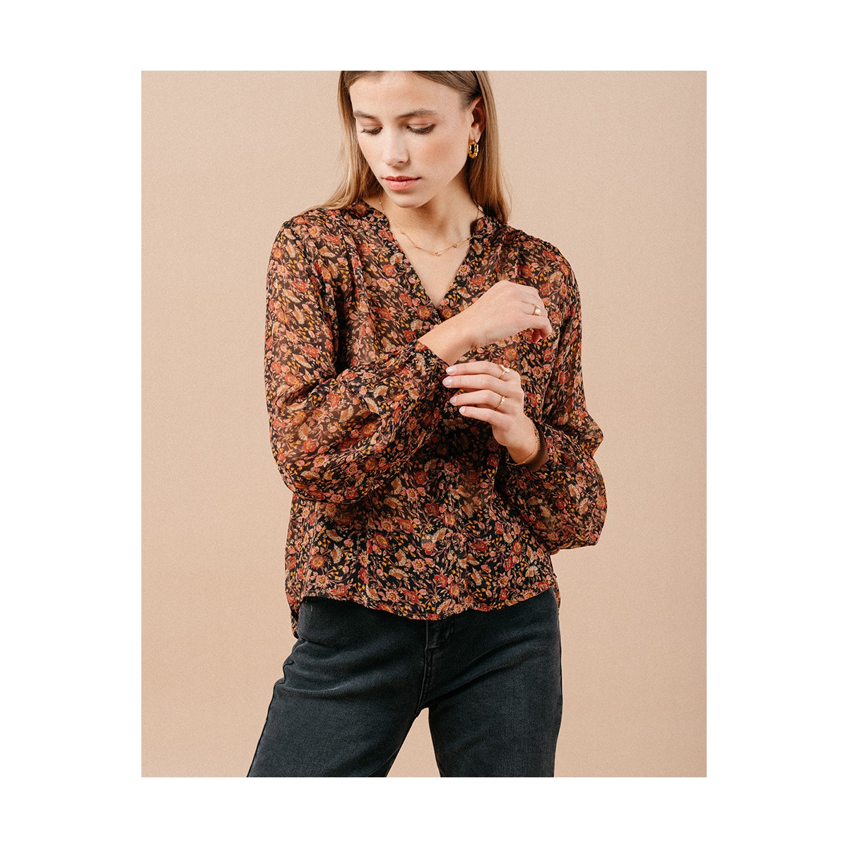 Grace et Mila - Blouse imprimé liberty