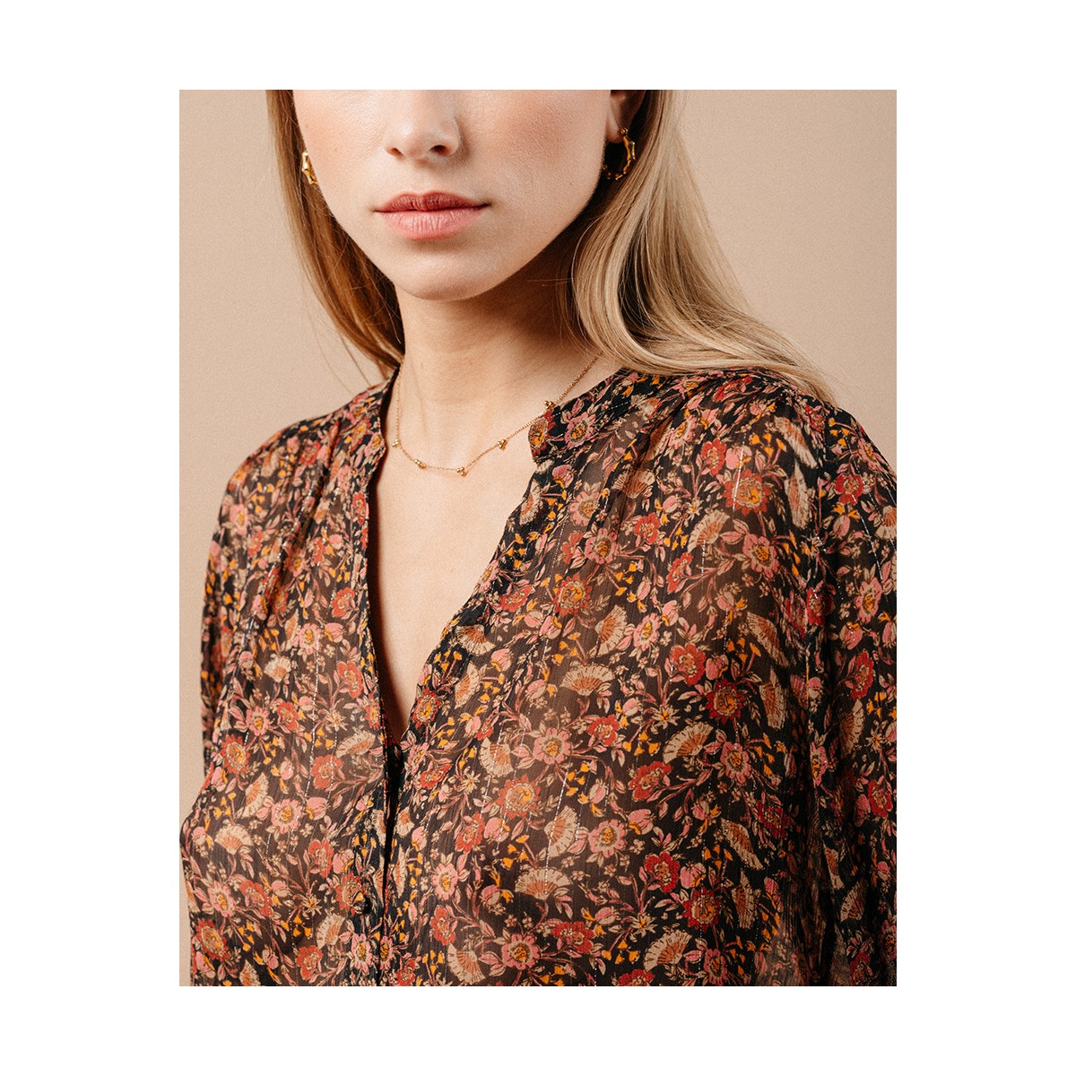 Grace et Mila - Blouse imprimé liberty