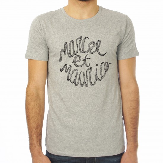 T-shirt homme Pieuvre Marcel et Maurice