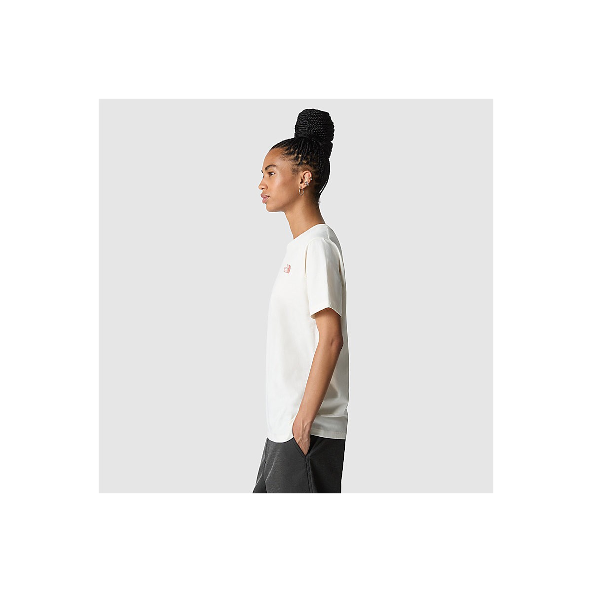 THE NORTH FACE - T-shirt rose