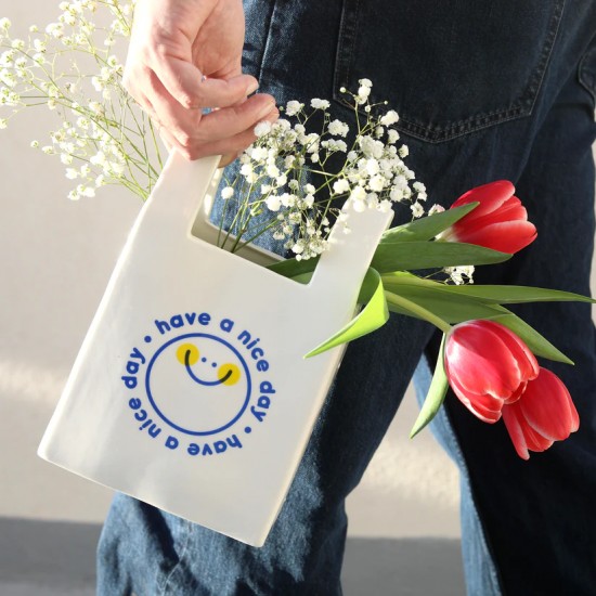 Fluid Market - Vase sac plastique