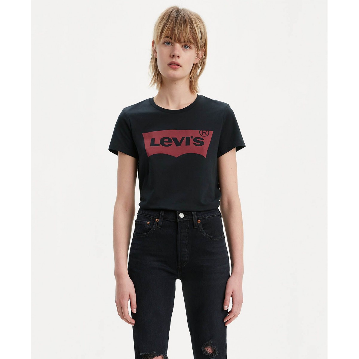 Levi's - T-shirt noir