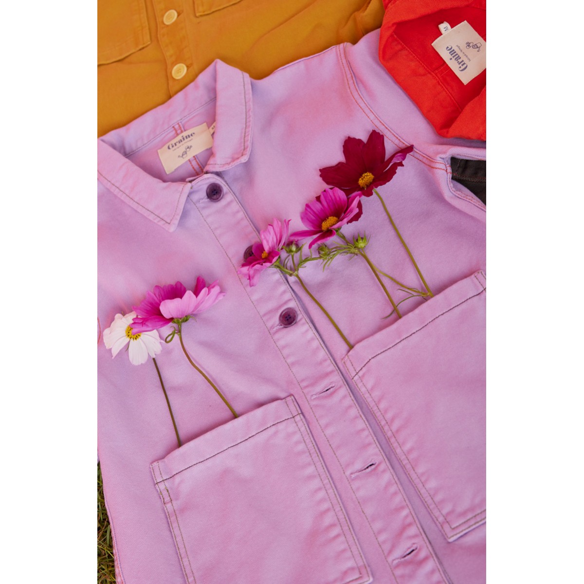 Graine Clothing - Veste loose terracotta