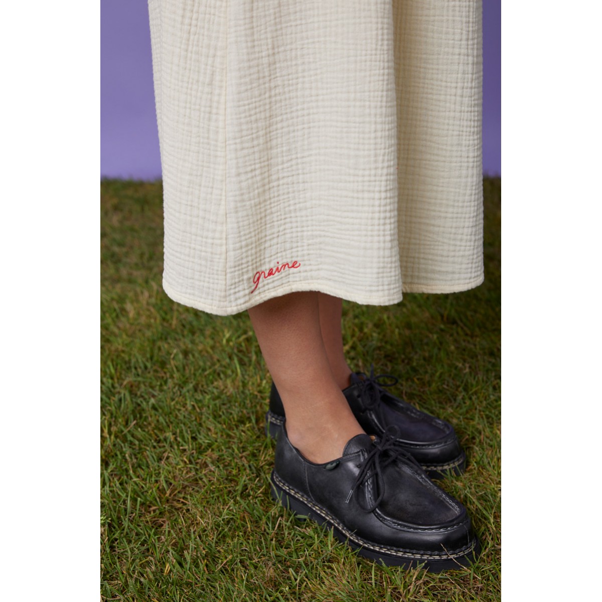 Graine Clothing - Robe blanche