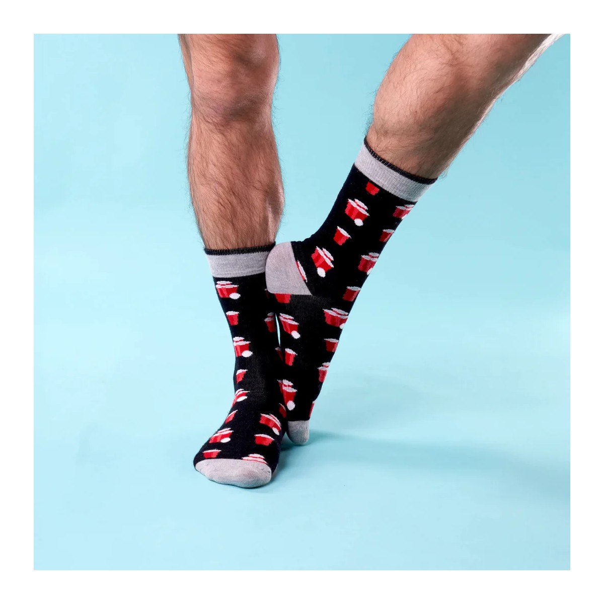 Cabaia - Chaussettes homme danseuse bière-pong