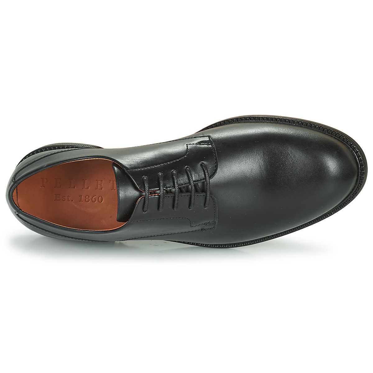 Christian Pellet - Derbies noir en cuir