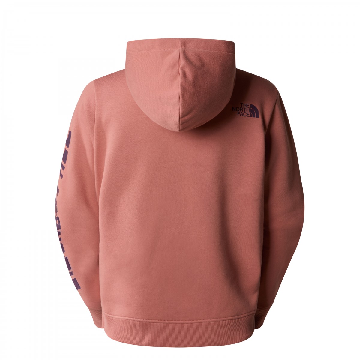 THE NORTH FACE - Sweat à capuche Mountain rose poudré