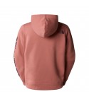 THE NORTH FACE - Sweat à capuche Mountain rose poudré