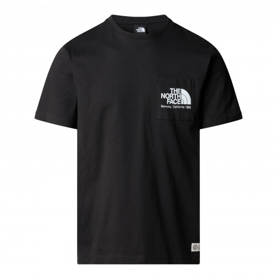 THE NORTH FACE - T-shirt à poche Berkeley noir
