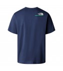 THE NORTH FACE - T-shirt Est 1966 bleu marine