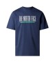 THE NORTH FACE - T-shirt Est 1966 bleu marine