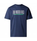 THE NORTH FACE - T-shirt Est 1966 bleu marine